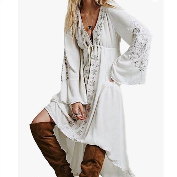 NEW!GORGEOUS! Boho casual embroidered, vintage style, Romantic Renaissan… - Picture 10 of 17